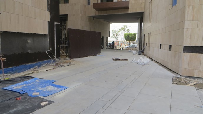 Project Main Entrance – Preparatory Works