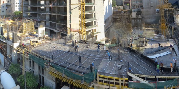 Panoramic view of the project